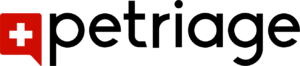 petriage logo black text